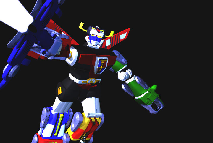 voltron gundam model